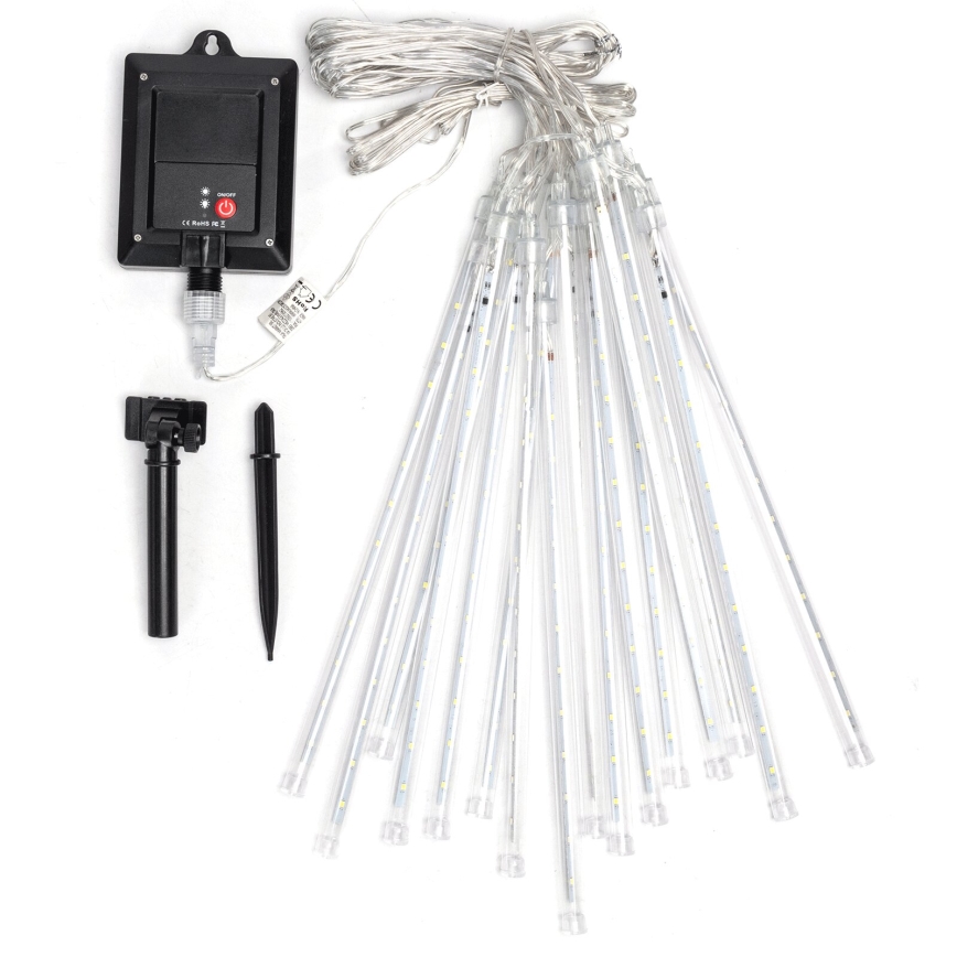 Aigostar - LED-Solar-Weihnachtslichterkette 384xLED/13m IP65 mehrfarbig