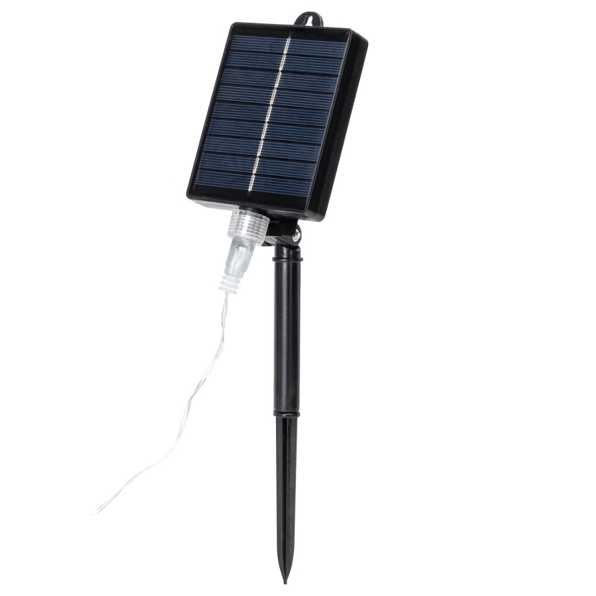 Aigostar - LED-Solar-Weihnachtslichterkette 384xLED/13m IP65 mehrfarbig