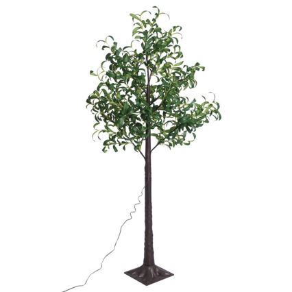 Aigostar - LED-Solardekoration 150xLED/3,2m IP65 warmweiβ Olive