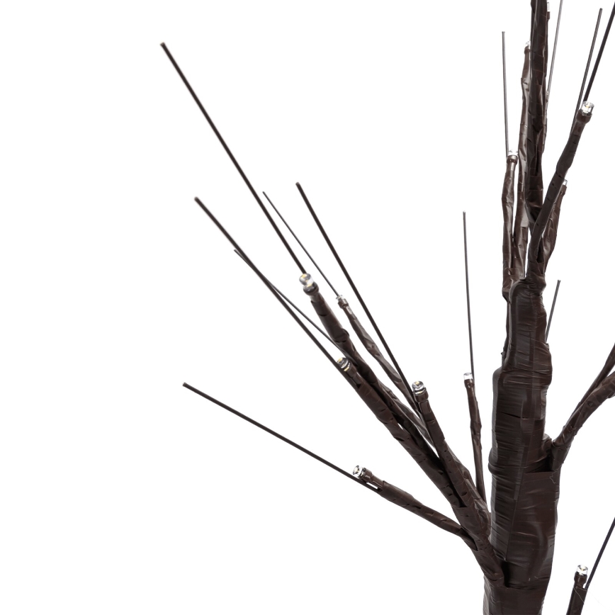 Aigostar - LED-Solardekoration 24xLED/2,6m IP65 warmweiβ Baum