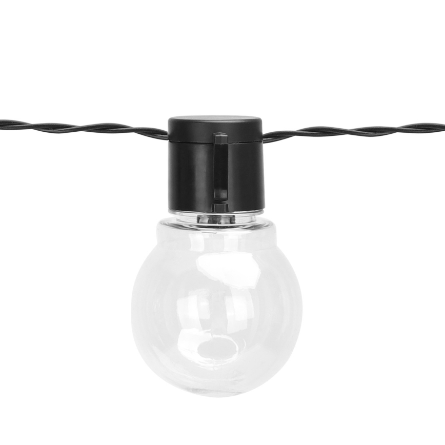Aigostar - LED Solarkette 20xLED/5,8m IP44 warmweiß