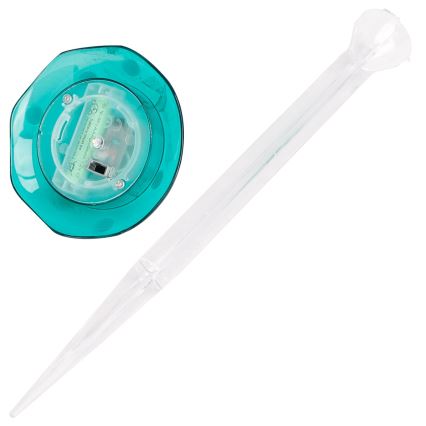 Aigostar - LED Solarleuchte LED/0,006W/1,2V 100 mAh 2700K IP44 grün
