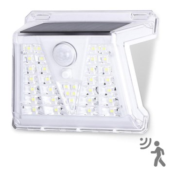 Aigostar - LED-Solarleuchte für den Außenbereich mit Sensor LED/1,48W/3,7V IP65 1200 mAh