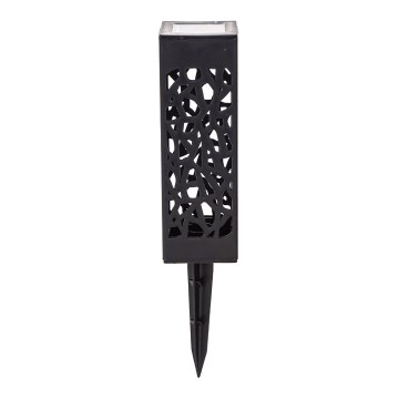 Aigostar - LED-Solarleuchte LED/0,006W/1,2V 28,5cm schwarz 100 mAh 6500K  IP44