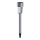 Aigostar - LED Solarleuchte LED/0,006W/1,2V 29,5 cm 40 mAh mattchrom 6500K IP44