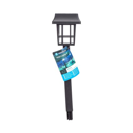 Aigostar - LED-Solarleuchte LED/0,006W/1,2V 32 cm 40 mAh schwarz 6500K IP44