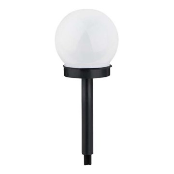 Aigostar - LED-Solarleuchte LED/0,006W/1,2V 33cm 40 mAh schwarz 6500K IP44