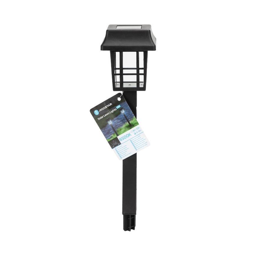 Aigostar - LED-Solarleuchte LED/0,006W/1,2V 40mAh 6500K IP44 32 cm