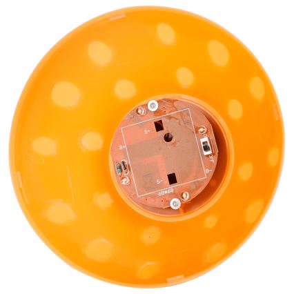 Aigostar - LED-Solarleuchte LED/0,024W/1,2V 200 mAh 2700K IP44 Steinpilz