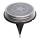 Aigostar - LED-Solarleuchte LED/0,6W/5,5V 24,5 cm 500 mAh 3200K IP66 schwarz