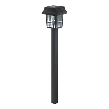 Aigostar - LED-Solarleuchte LED/2V 6500K IP44 40 mAh schwarz