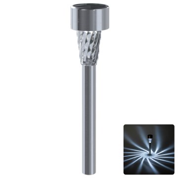 Aigostar - LED-Solarleuchte LED/2V IP44 40 mAh mattchrom