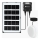 Aigostar - LED-Solarleuchte LED/35W/12V 3000 mAh 6500K d 16,8 cm + Fernbedienung