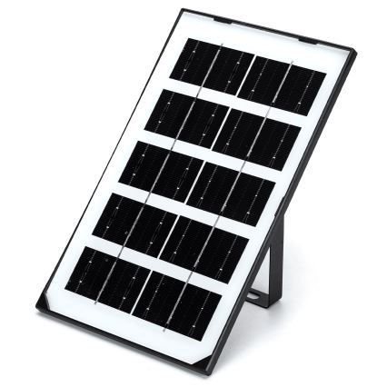 Aigostar - LED-Solarleuchte LED/35W/12V 3000 mAh 6500K IP65 Ø 16,8 cm + Fernbedienung