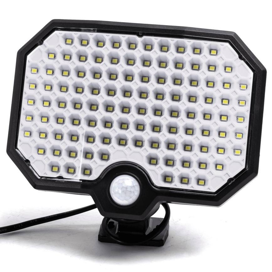 Aigostar - LED-Solarleuchte mit Bewegungssensor LED/2,4W/3,7V IP65