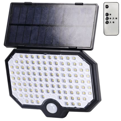 Aigostar - LED-Solarleuchte mit Bewegungssensor LED/2,4W/3,7V IP65