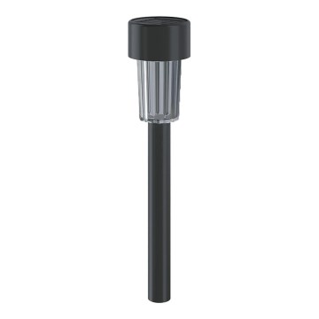 Aigostar - LED-Solarleuchte mit Dämmerungssensor LED/0,006W/1,2V 29,5 cm schwarz 6500K IP44