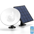 Aigostar - LED-Solarleuchte mit Sensor LED/3,2V 3000K/4000K/6500K IP65 + Fernbedienung