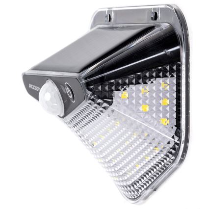 Aigostar - LED Solarleuchte mit Sensor LED/3,7V 6500K 500 mAh IP65 schwarz