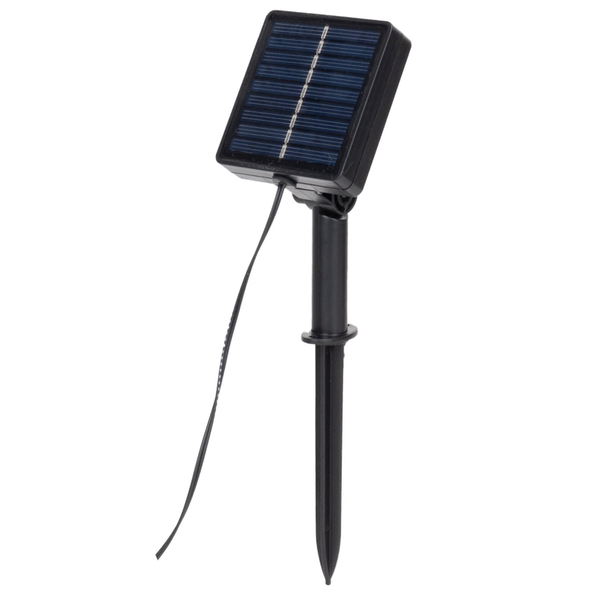 Aigostar - LED-Solarlichterkette 100xLED/12m IP65 warmweiβ Olive