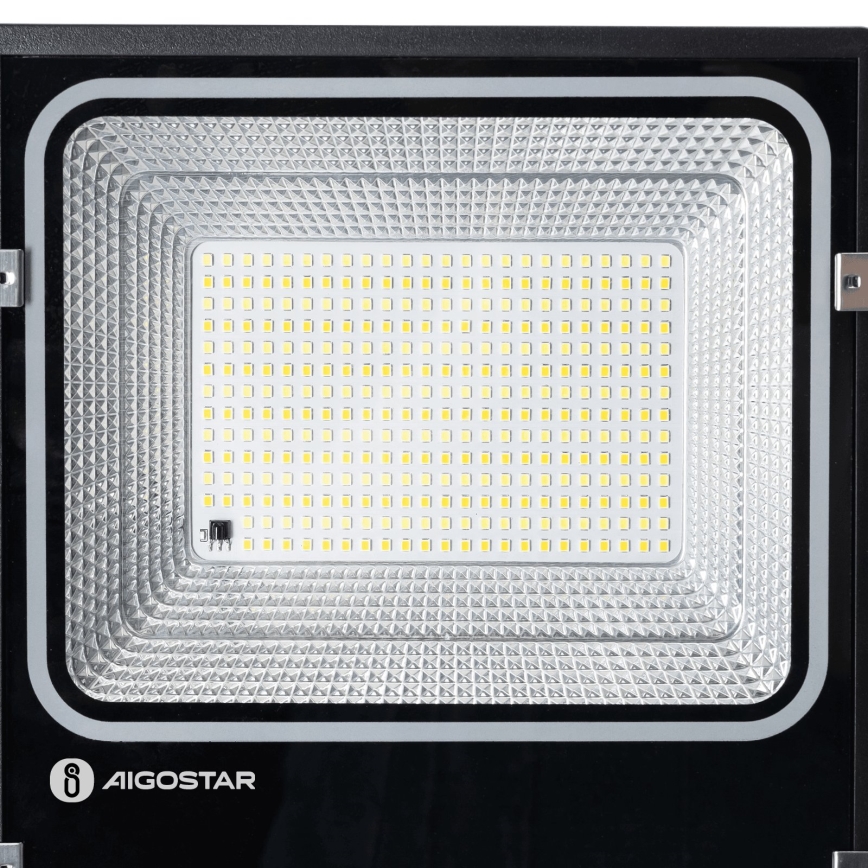 Aigostar - LED-Solarreflektor LED/150W/3,2V 3000mAh 3000K/4000K/6500K IP66 + Fernbedienung