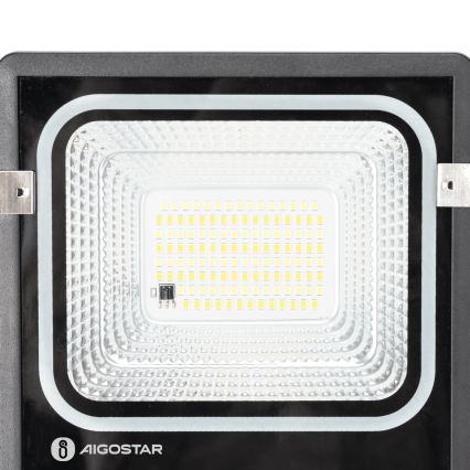 Aigostar - LED Solarstrahler LED/50W/3,2V 1200mAh 3000K/4000K/6500K IP66 + Fernbedienung