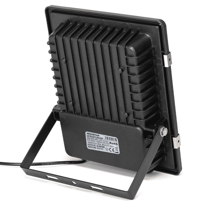 Aigostar - LED Solarstrahler LED/50W/3,2V 1200mAh 3000K/4000K/6500K IP66 + Fernbedienung