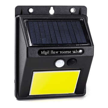 Aigostar - LED-Solarwandleuchte mit Sensor LED/13W/5,5V 6500K IP65