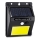 Aigostar - LED-Solarwandleuchte mit Sensor LED/13W/5,5V 6500K IP65