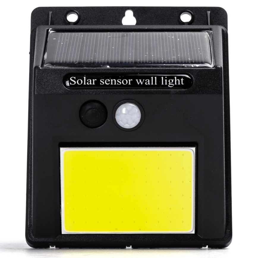 Aigostar - LED-Solarwandleuchte mit Sensor LED/13W/5,5V 6500K IP65