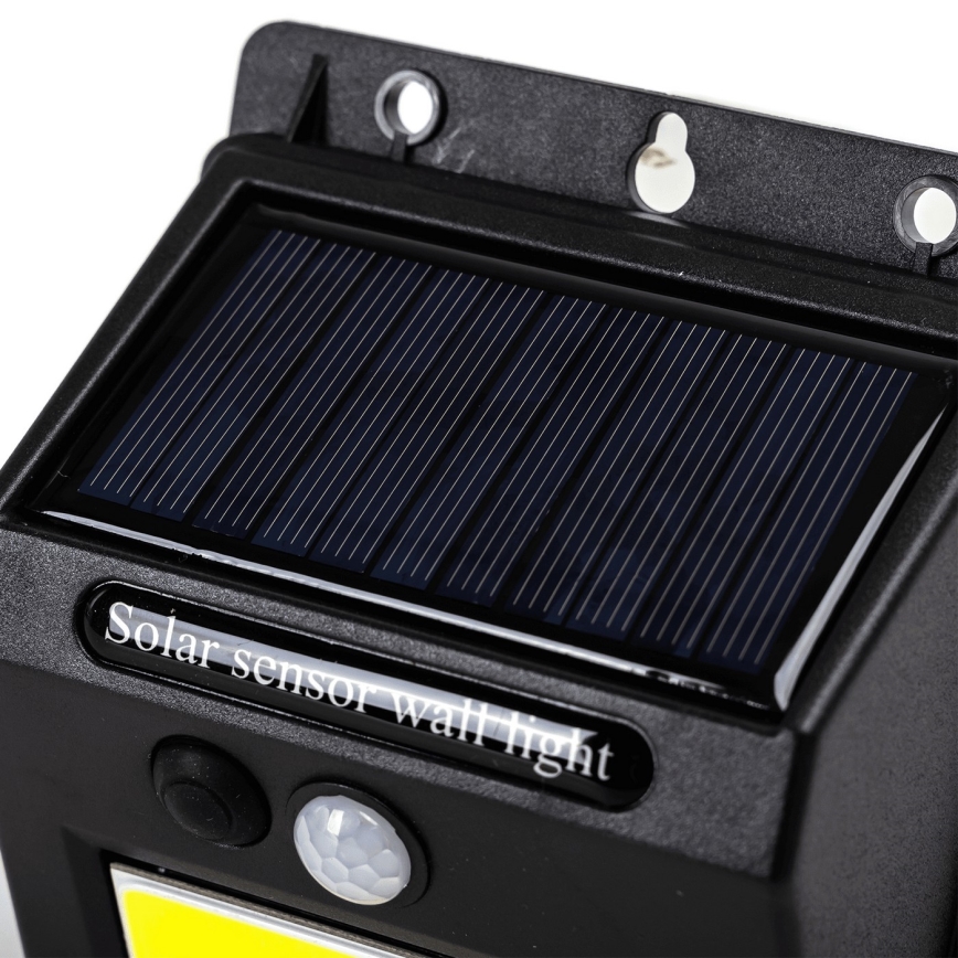 Aigostar - LED-Solarwandleuchte mit Sensor LED/13W/5,5V 6500K IP65