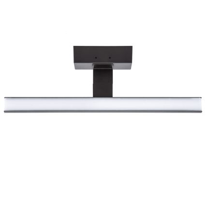 Aigostar - LED-Spiegelleuchte für Badezimmer, 8 W, 230 V, 4000 K, 40 cm, IP44, schwarz