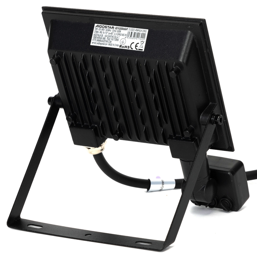 Aigostar - LED-Strahler mit Sensor LED/30W/230V 4000K IP65