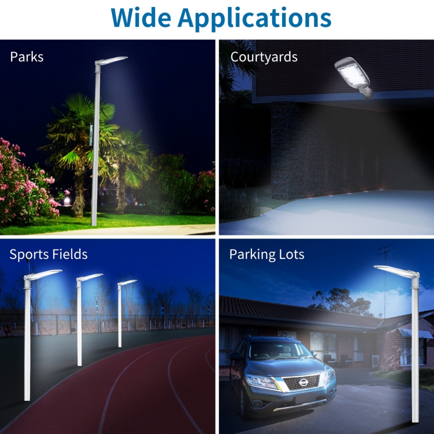 Aigostar - LED Straßenleuchte SLIM LED/150W/230V 6500K IP65