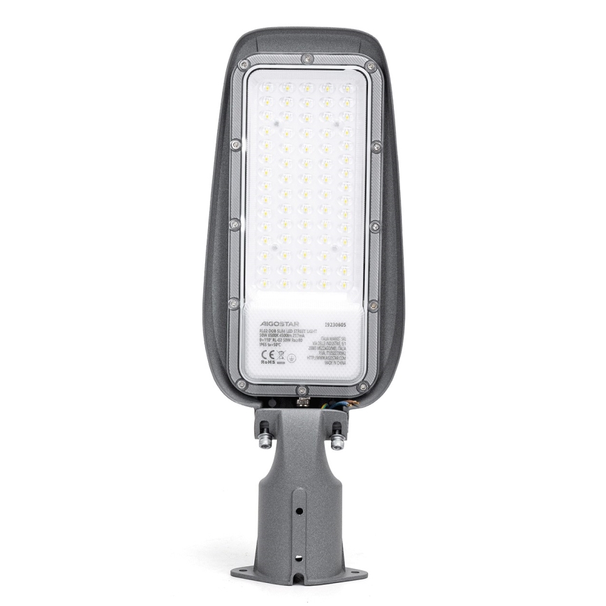 Aigostar - LED-Straßenleuchte SLIM LED/50W/230V 6500K IP65