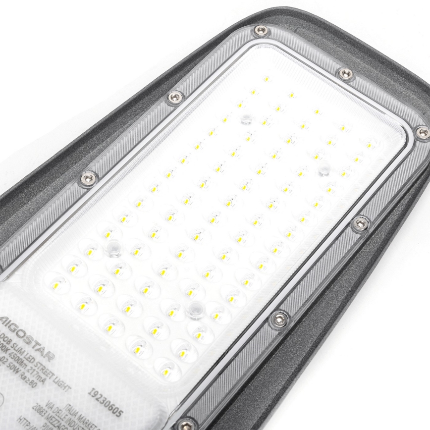 Aigostar - LED-Straßenleuchte SLIM LED/50W/230V 6500K IP65