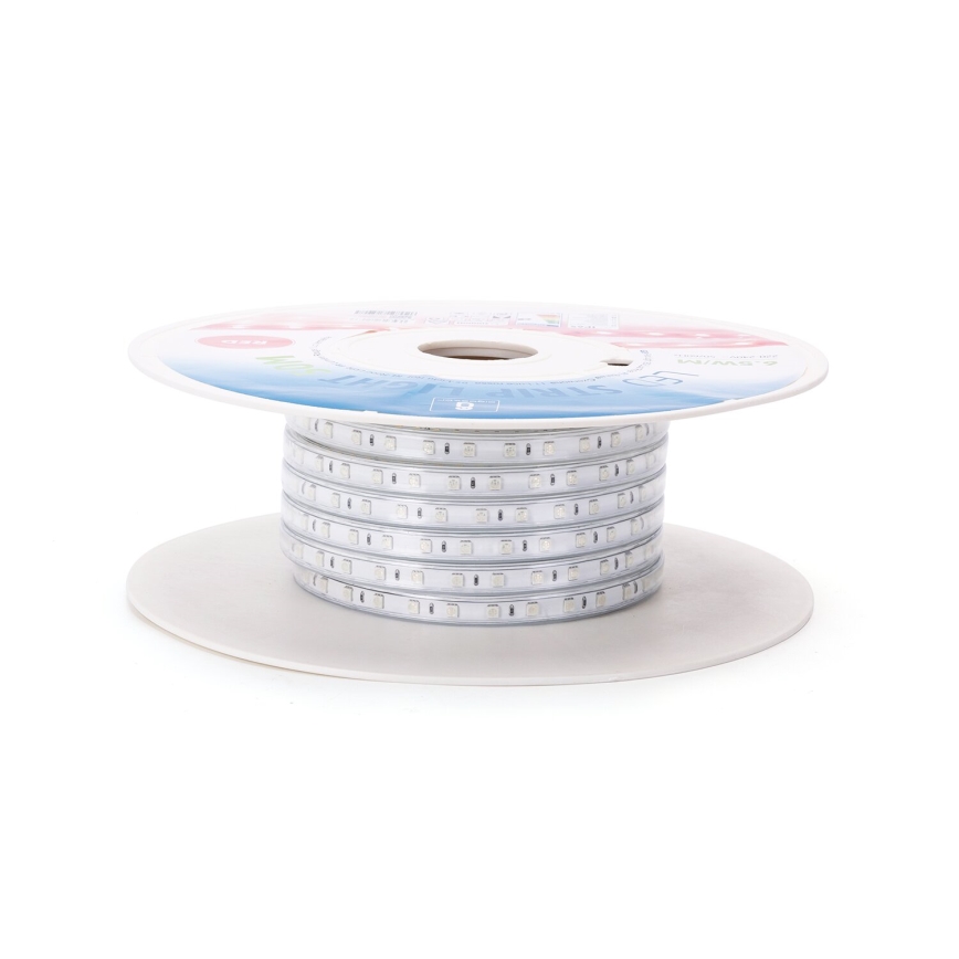 Aigostar - LED-Streifen LED/3,25W/230V 50m rot IP65