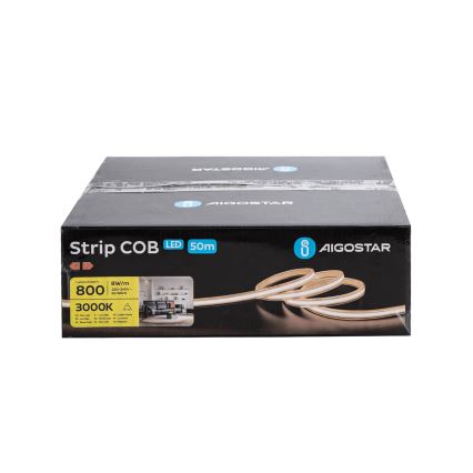 Aigostar - LED-Streifen 50m LED/320W/230V 3000K IP65