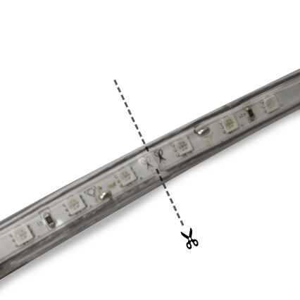 Aigostar - LED-Streifen für den Außenbereich 50m LED/300W/230V blau IP65
