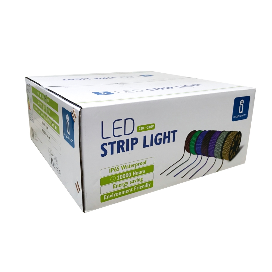 Aigostar - LED-Streifen für den Außenbereich 50m LED/350W/230V grün IP65
