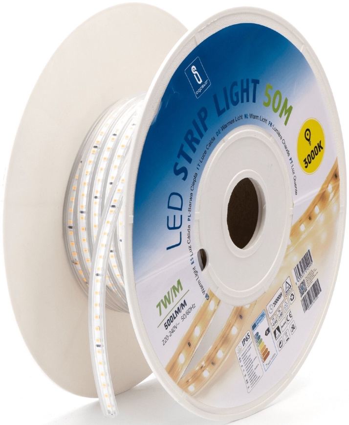 Aigostar - LED-Streifen LED/350W/230V 50m 3000K IP65