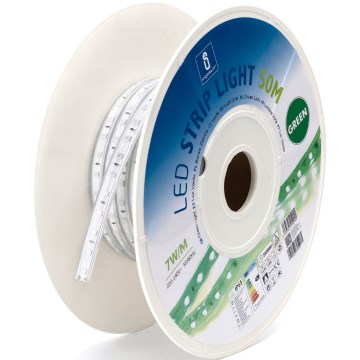 Aigostar - LED-Streifen LED/350W/230V 50m grün IP65