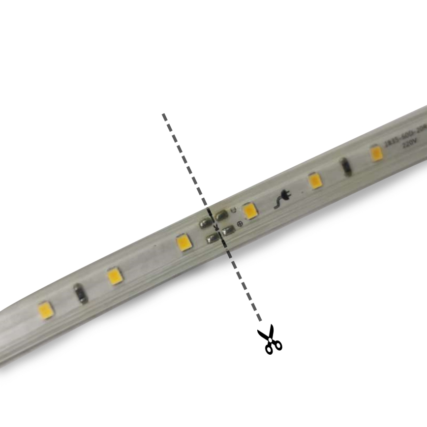 Aigostar - LED-Streifen LED/350W/230V 50m grün IP65