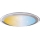 Aigostar - LED Stufenlos dimmbare Deckenleuchte LED/30W/230V 2700-6500K Durchmesser 42,9 cm Chrom + Fernbedienung