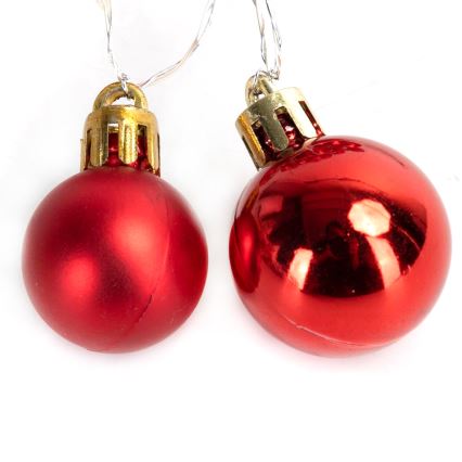 Aigostar - LED Weihnachts-Lichterkette 20xLED/3xAA 2m warmweiß