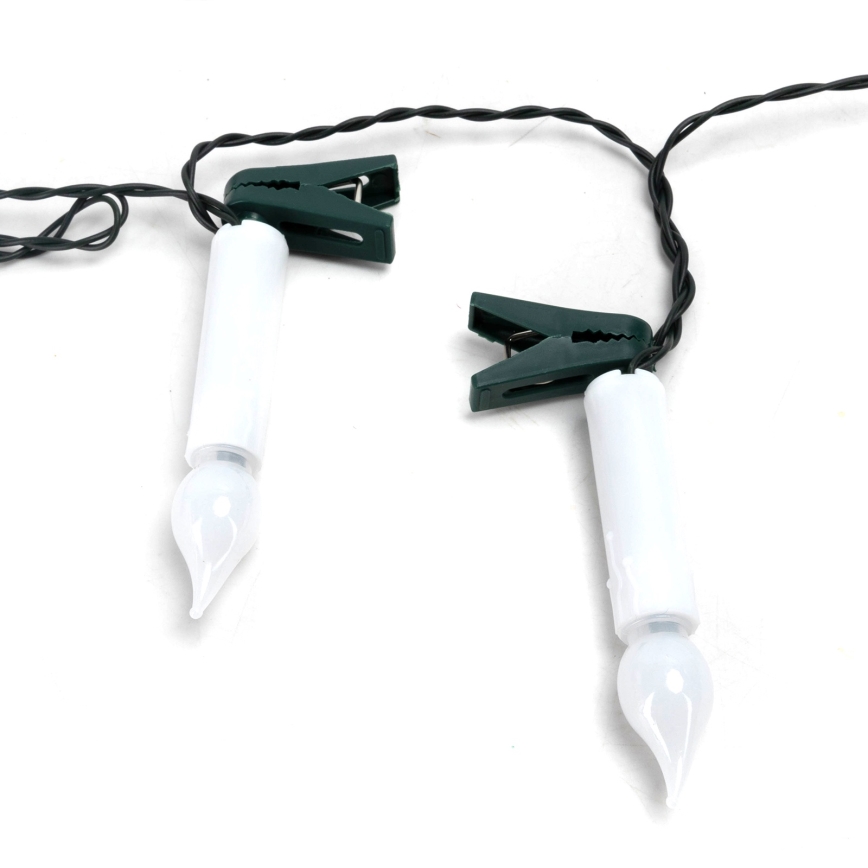 Aigostar - LED Weihnachts-Lichterkette 25xLED/3xAA 5 m warmweiß