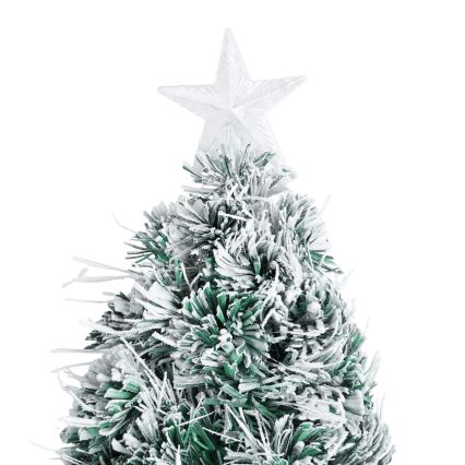 Aigostar - LED Außen-Weihnachtsbaum 205xLED/8 Funktionen 1,8 m IP44 Warmweiß