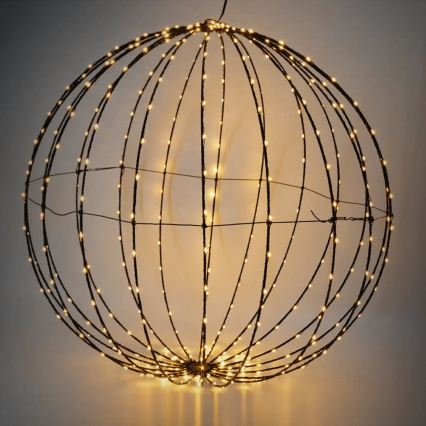 Aigostar - LED-Weihnachtsdekoration für den Außenbereich 177xLED/3,6W/230V 60 cm IP44 warmweiß