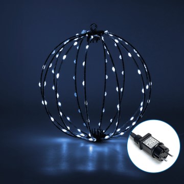 Aigostar - LED-Weihnachtsdekoration für den Außenbereich 3,6W/230V Kugel 30cm IP44 kaltweiß
