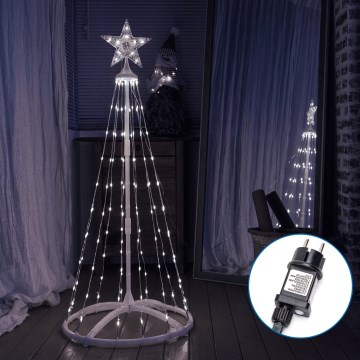Aigostar - LED-Weihnachtsdekoration für den Außenbereich LED/3,6W/230V 120 cm IP44 kaltweiß